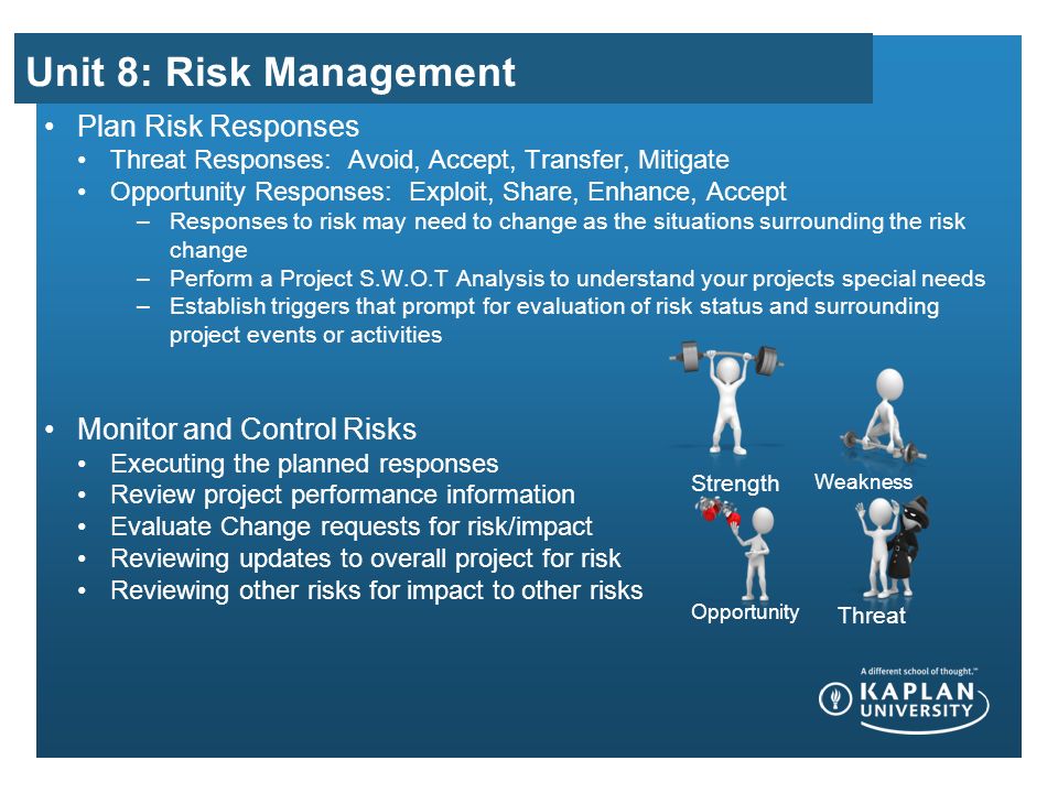 Unit3 discussion risk mgmt plan